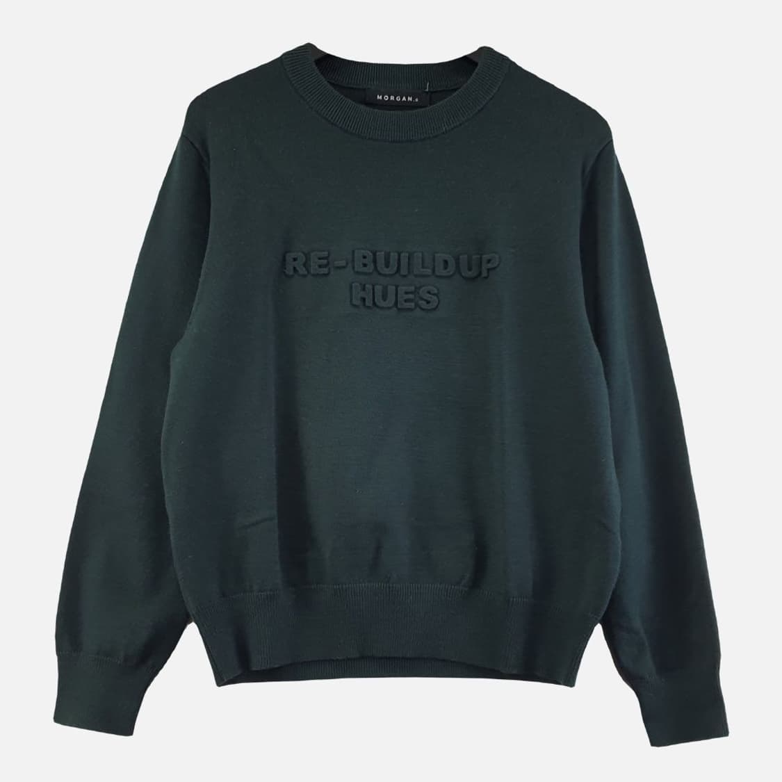 모르간 그린 여자 맨투맨 88-160 N4617 상품이미지1