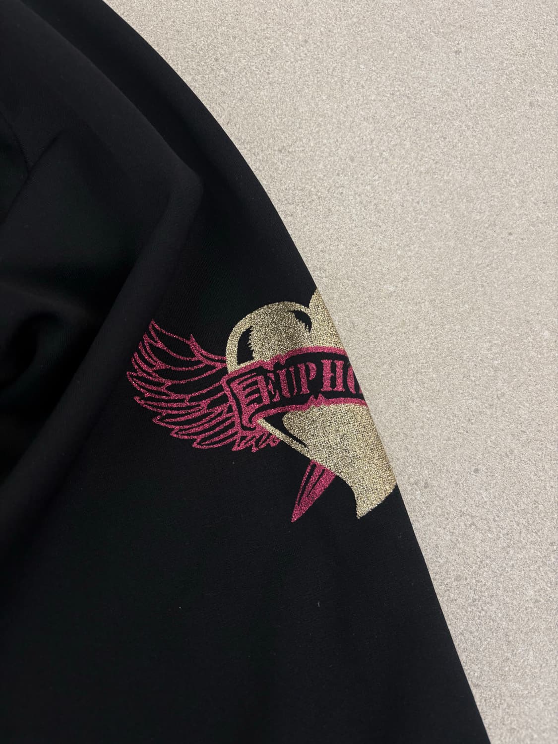 블랙 글리터 윙 져지 상품이미지7