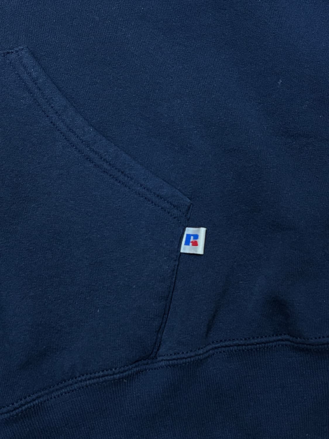 90s 빈티지 러셀 후드집업 네이비 상품이미지7