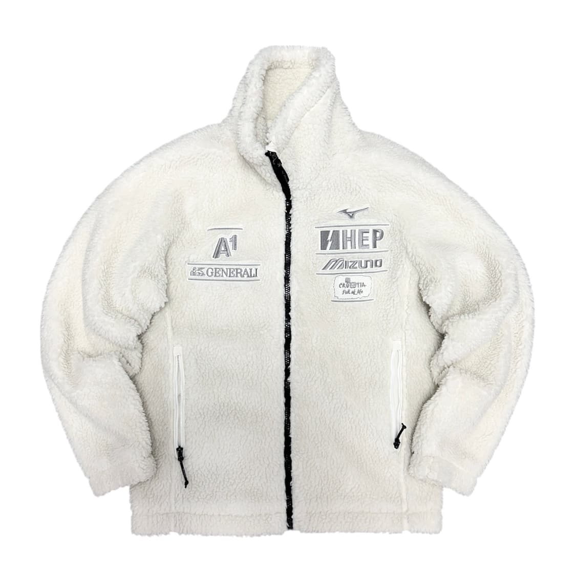 미즈노 크로스키 아이보리 후리스(S) 상품이미지1