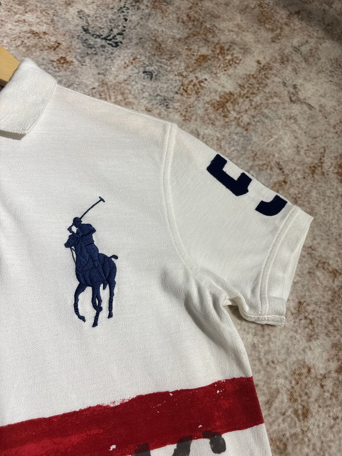 폴로 빅포니 YACHT CLUB 카라 반팔 티셔츠 상품이미지3