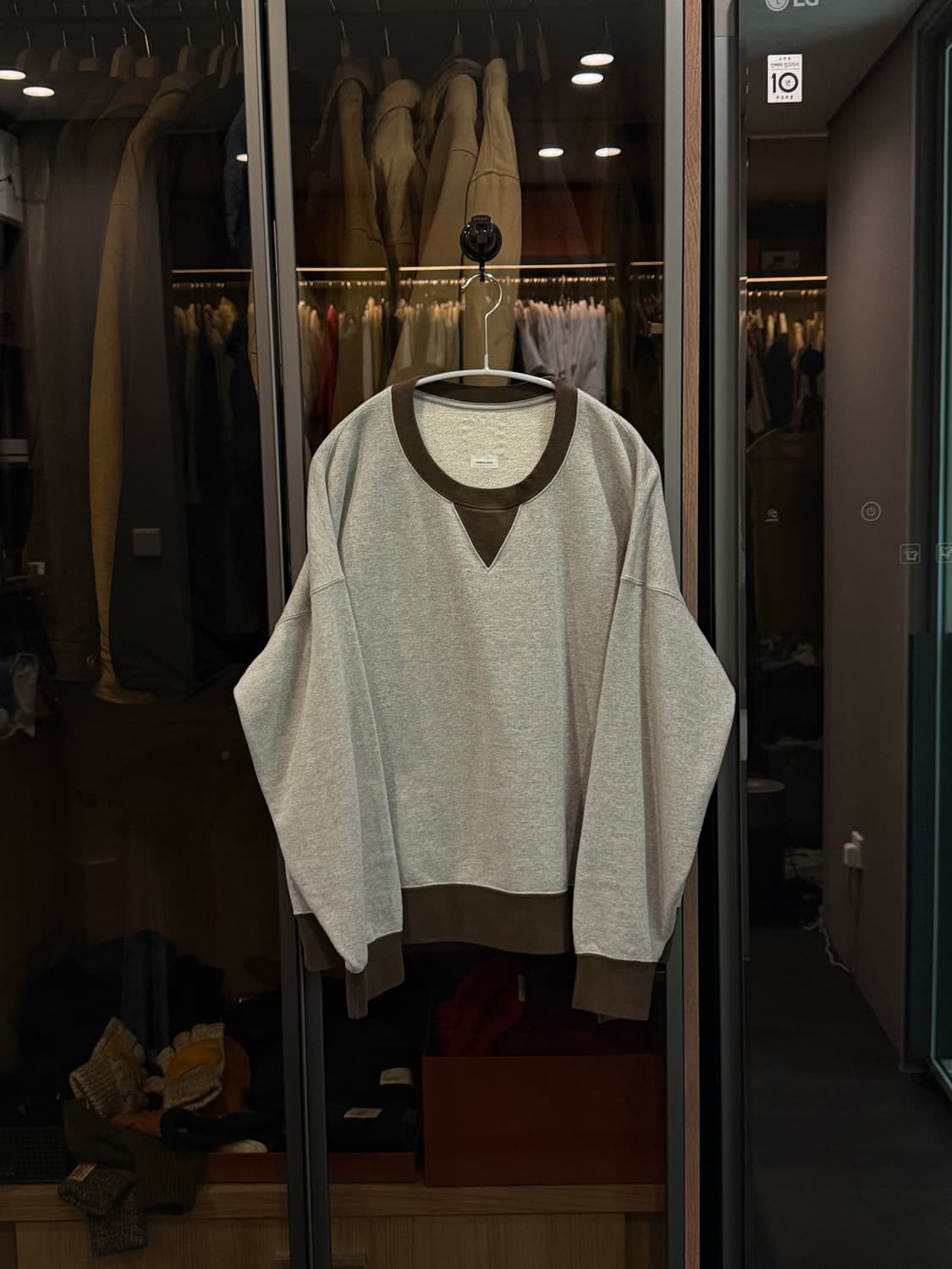 [2] 비즈빔 점보 스웻 nd 론허먼 25aw 상품이미지1