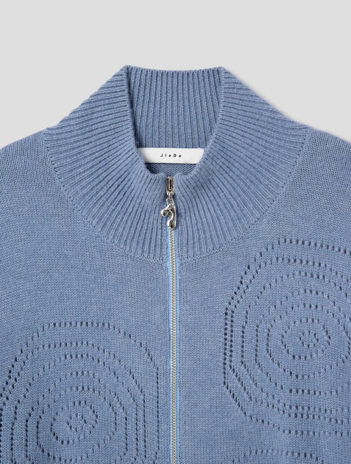 지에다 jieda Ripples Zip Up Knit 상품이미지3