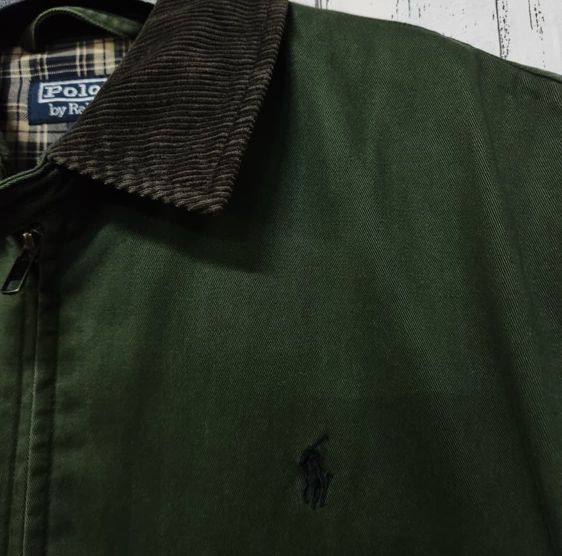 폴로 랄프로렌 그린 컬러 블루종 바라코타 상품이미지4