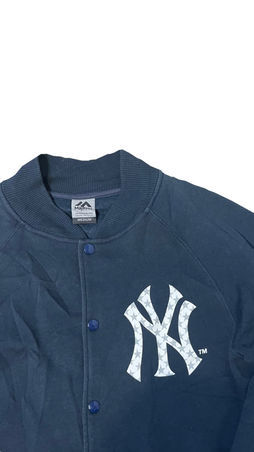 Majestic 마제스틱 뉴욕 양키스 스웨트 바시티 자켓 상품이미지5