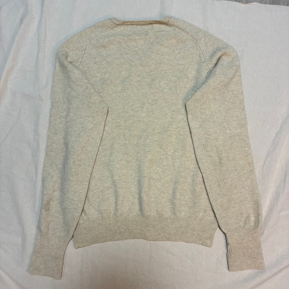 폴로 랄프로렌 브이넥 니트 아이보리 상품이미지3