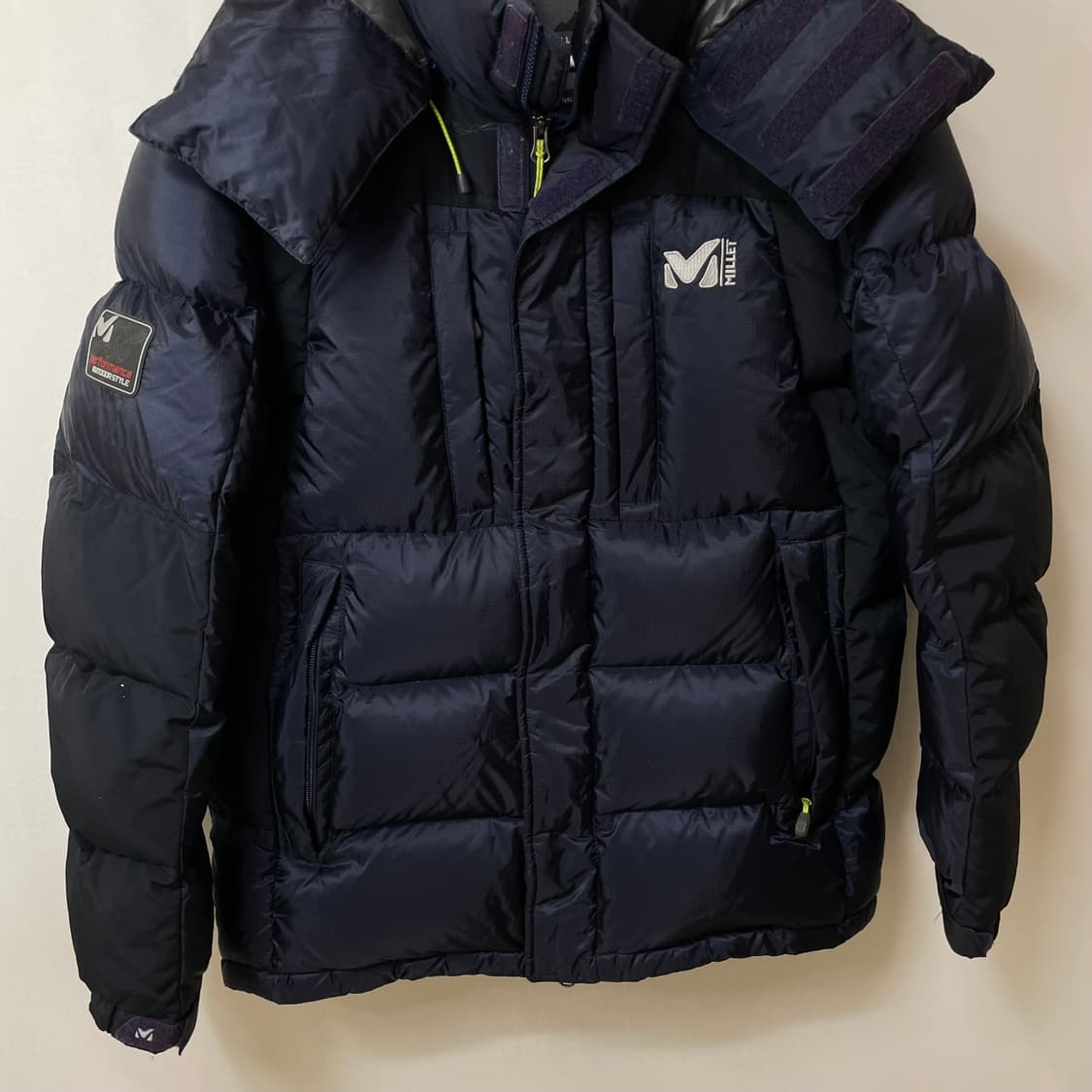[ M ] 밀레 남성 로고 구스다운 패딩 상품이미지5