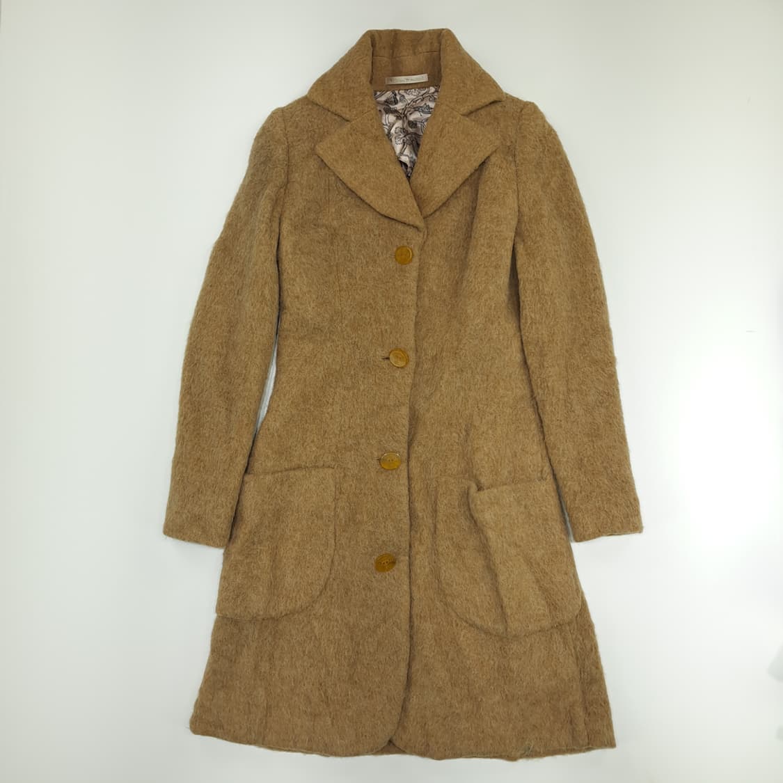 CN780 M 비비안웨스트우드 쿠튀르 울 알파카 포트레이트 롱코트 상품이미지1