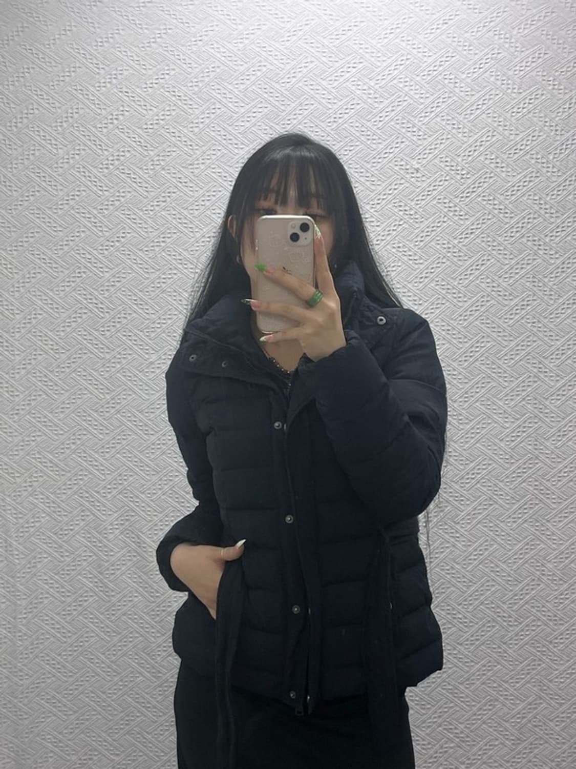 아베크롬비 올드스쿨 빈티지 여리 슬림핏 벨티드 패딩 M C08898 상품이미지1