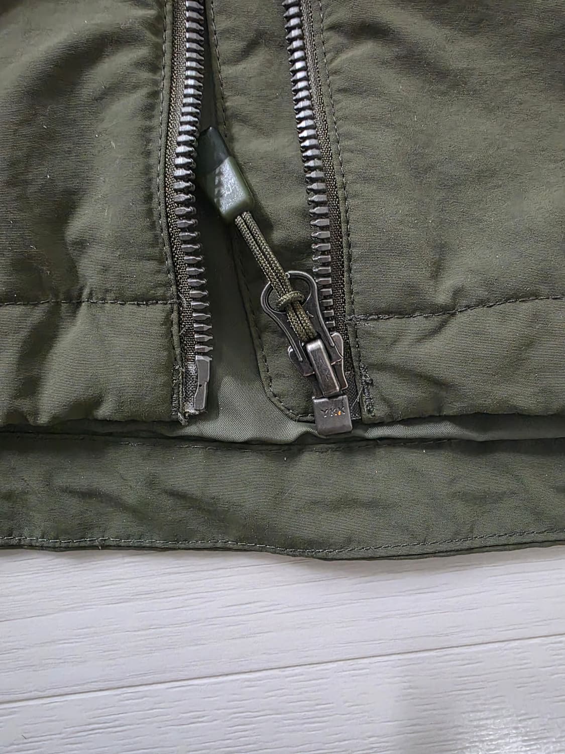 노스페이스 카키 바람막이 XL사이즈 상품이미지5