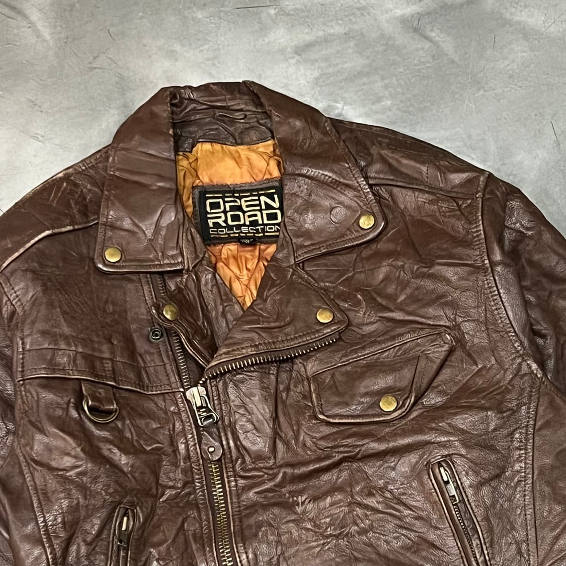  오픈로드 레더 더블 라이더 자켓 y14921 상품이미지3