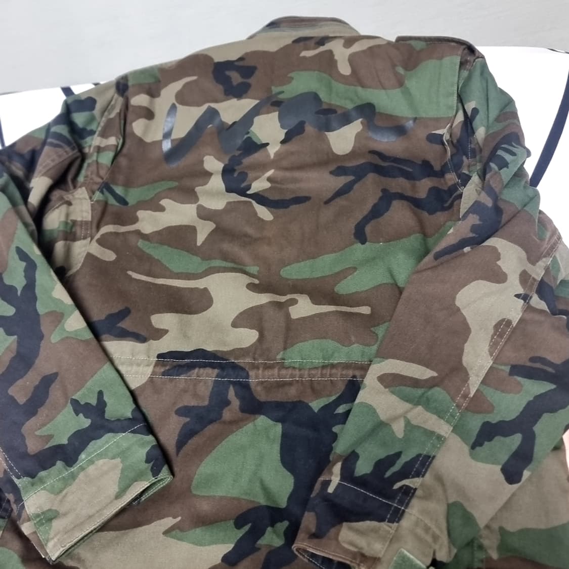 usa제 미군 우드랜드 아카풀코 골드 카모 야상 점퍼(L) 상품이미지7