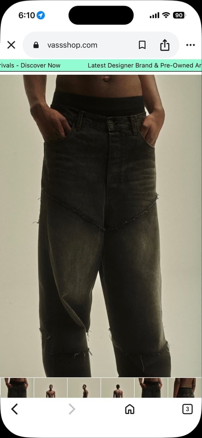 P.L.N LOW CROTCH DENIM 상품이미지3