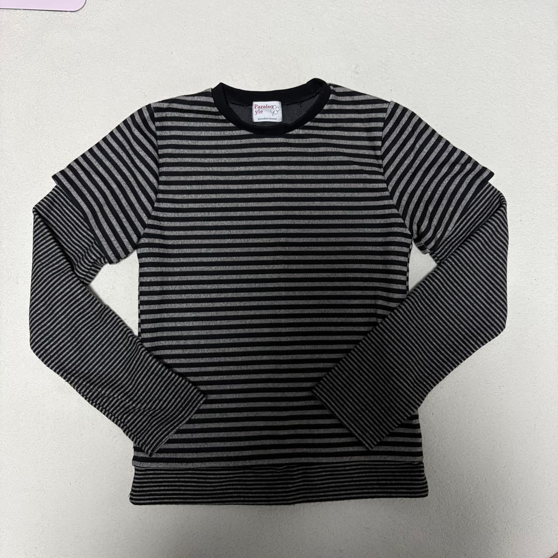 빈티지 스트라이프 롱 슬리브 상품이미지1