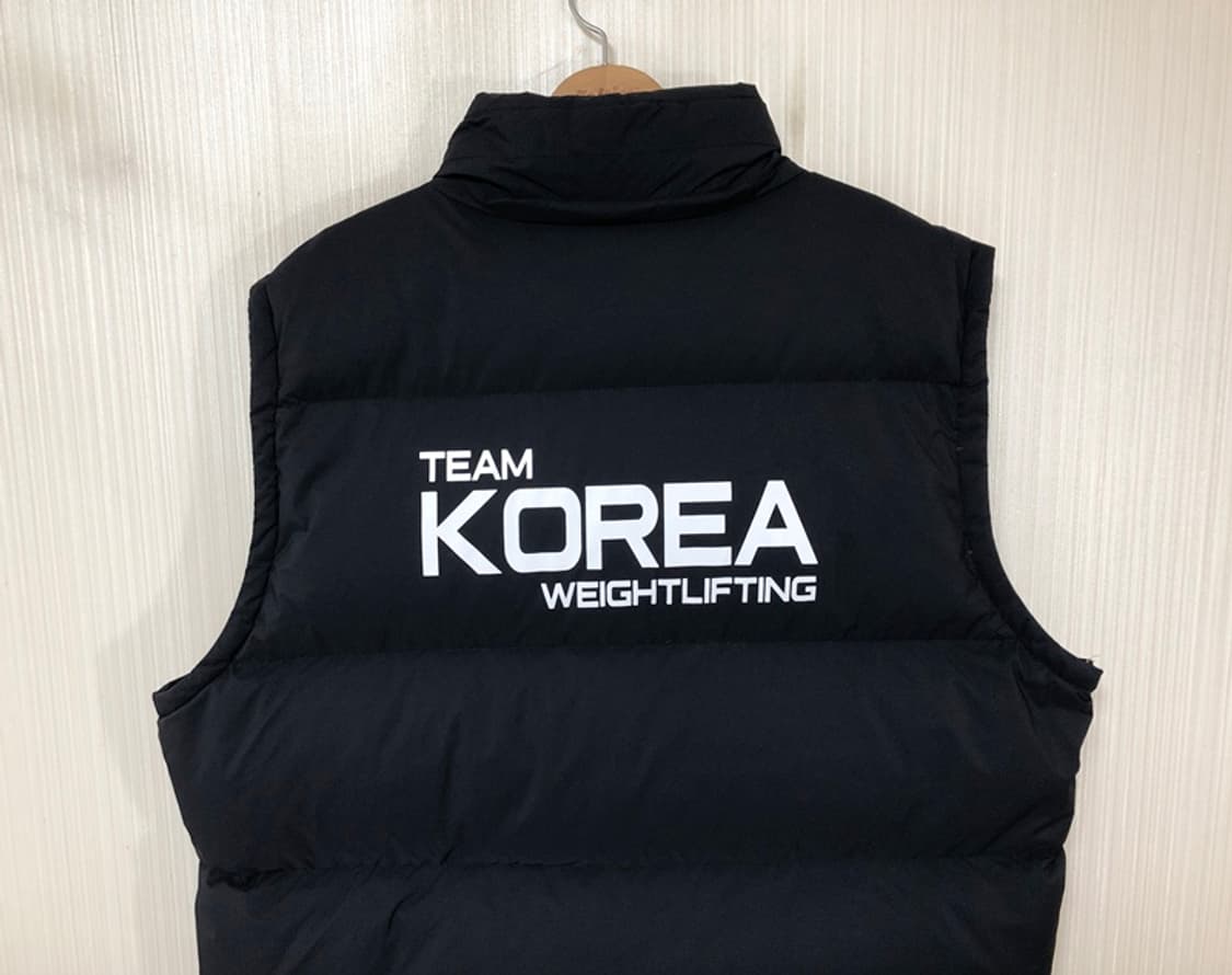 스파이더국대 레슬링국대 팀코리아 덕다운 패딩베스트 5XL(125) 상품이미지9