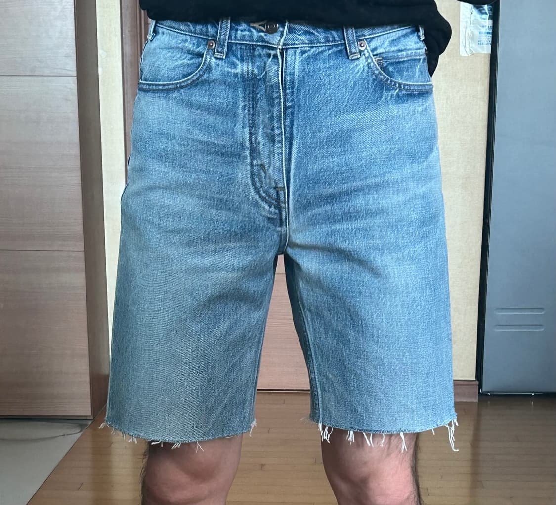 셀린느 데님 쇼츠 상품이미지3