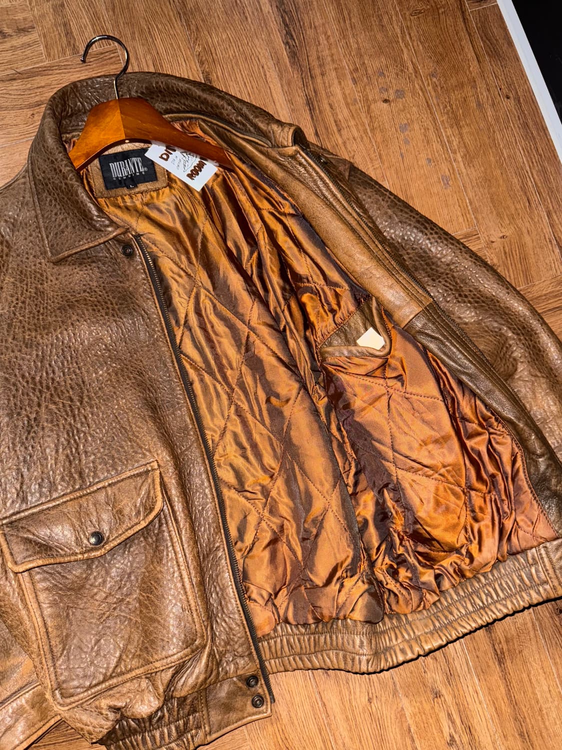 빈티지 양가죽 퍼 봄버자켓 상품이미지5