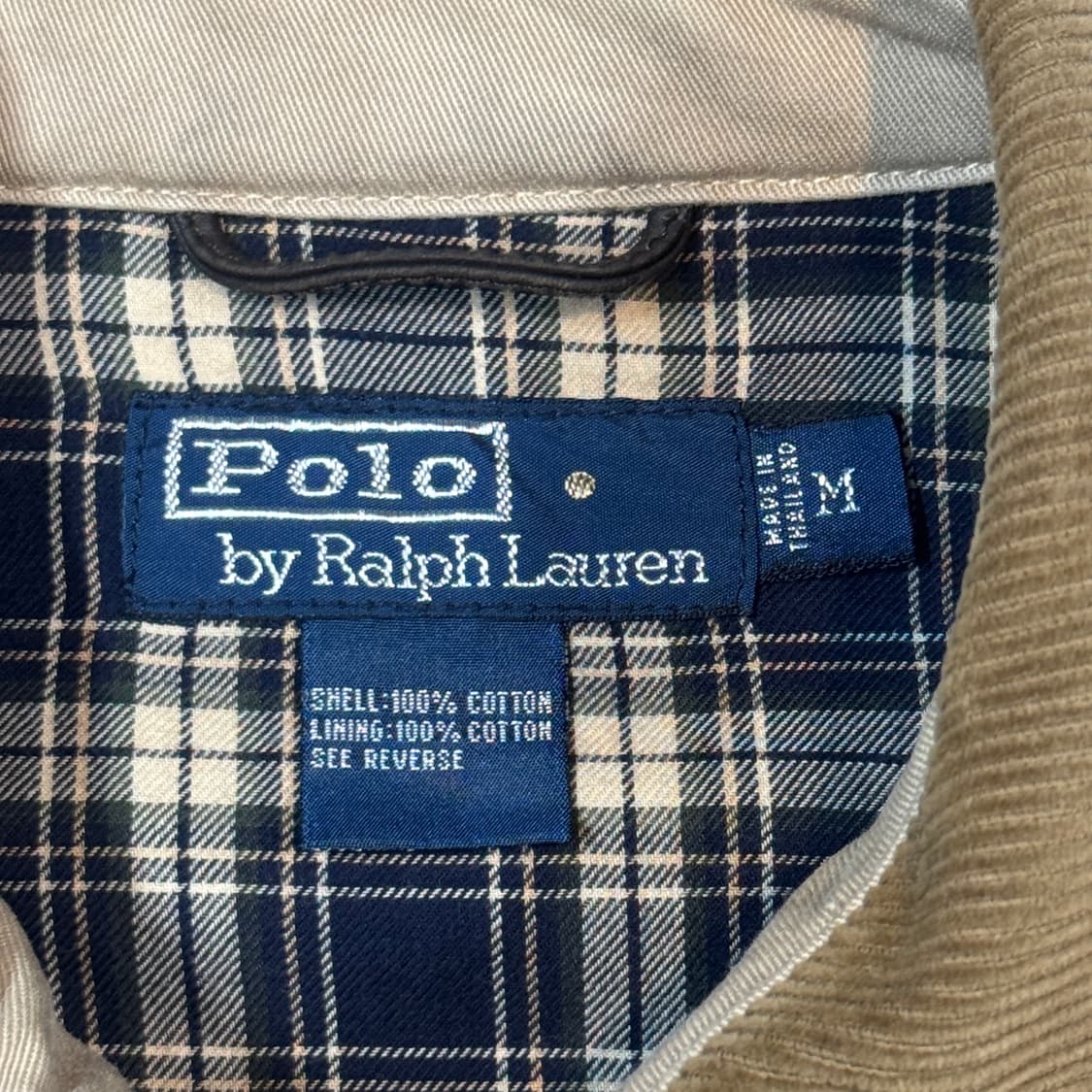 M) 폴로 랄프로렌 코듀로이 카라 해링턴 베이포트 자켓 상품이미지8