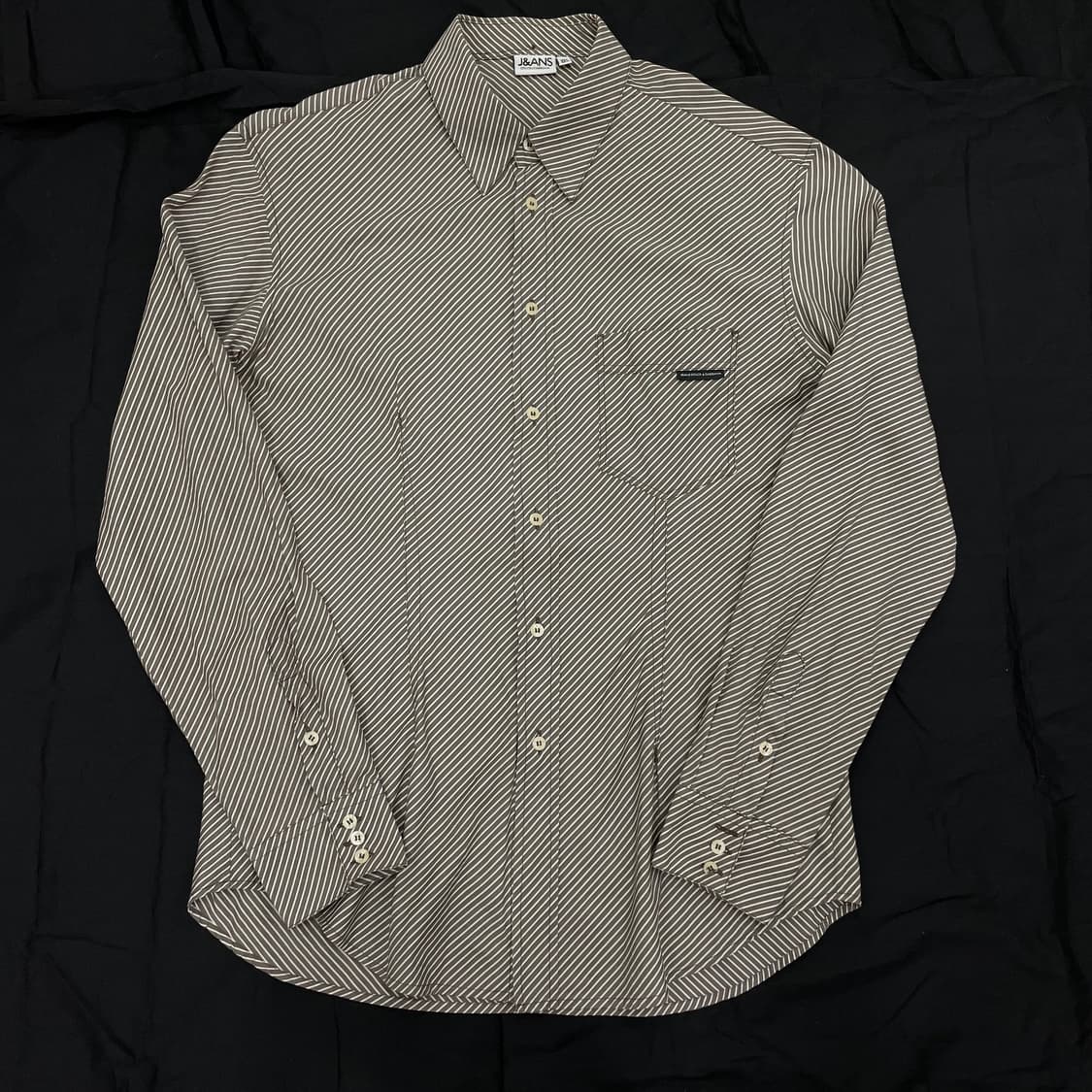 brown stripe shirts 상품이미지1