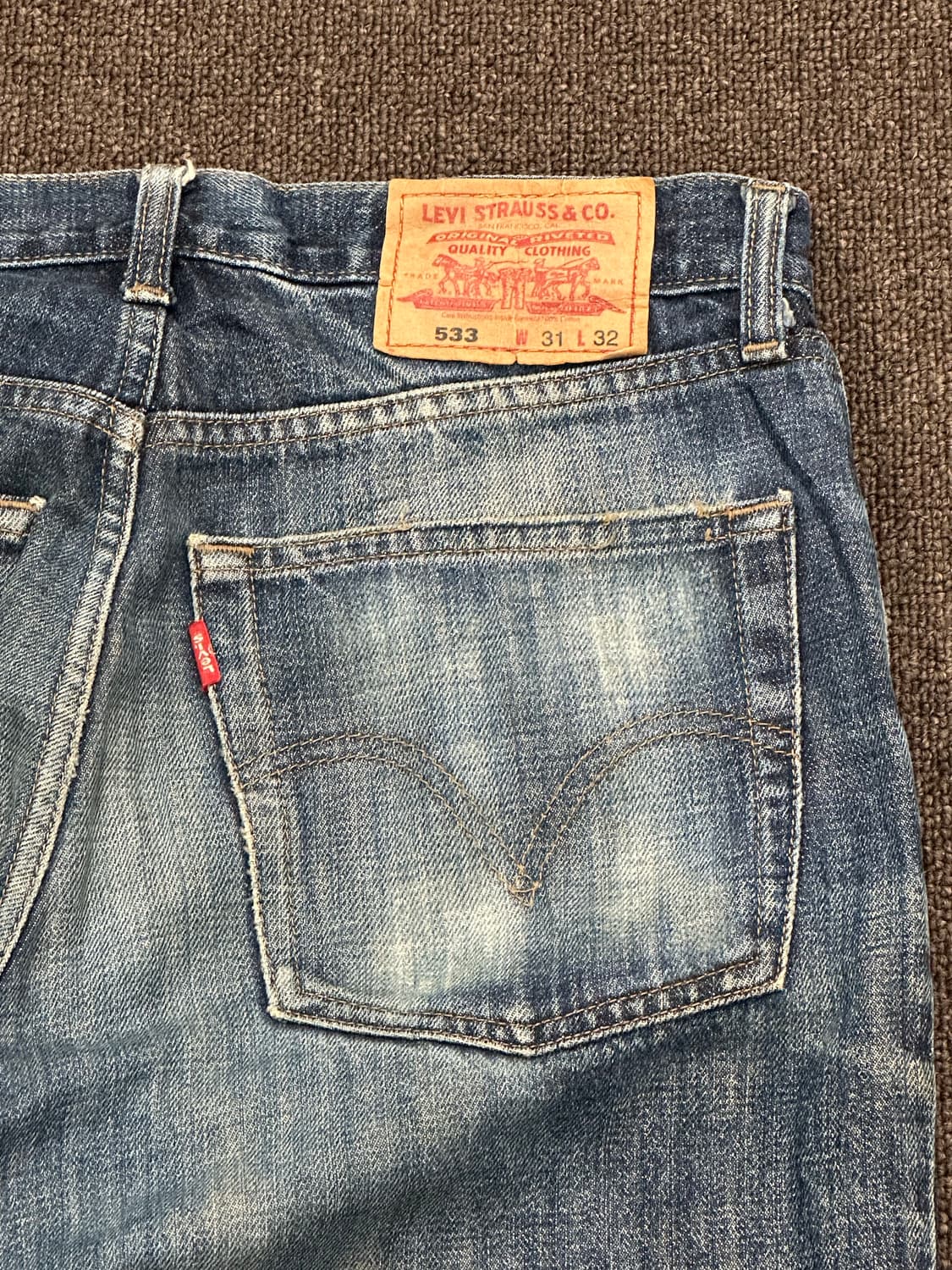 31)리바이스 533 빈티지 스트레이트 핏 데님팬츠 상품이미지2