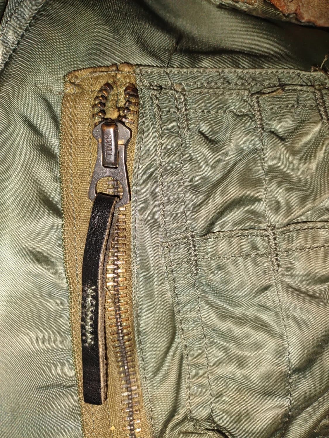 1976s 알파 인더스트리 N-2B 붐버 자켓 상품이미지7