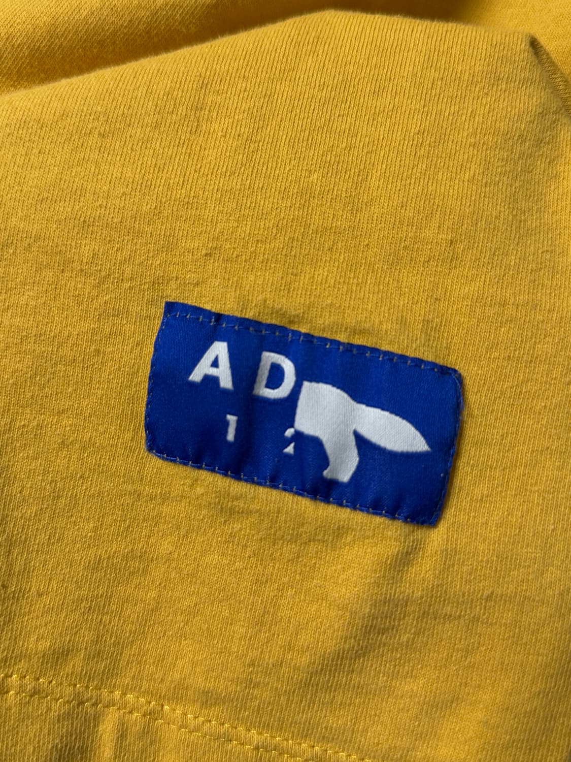 아더에러x메종키츠네 콜라보 반팔티 옐로우(머스타드) s(95-100) 상품이미지6