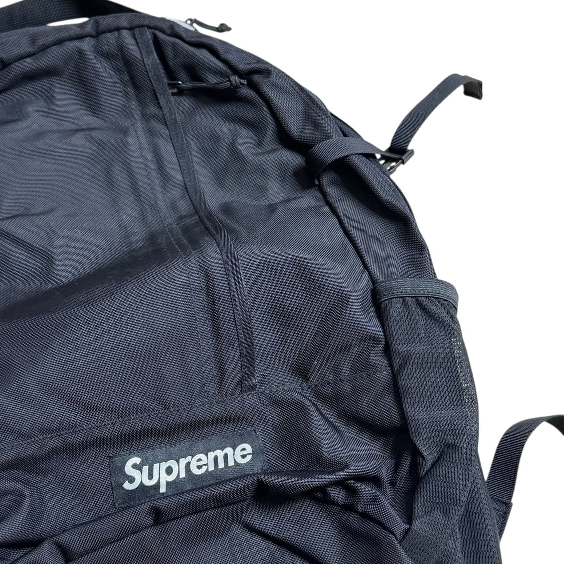 18ss 슈프림 코듀라 블랙 백팩 상품이미지2