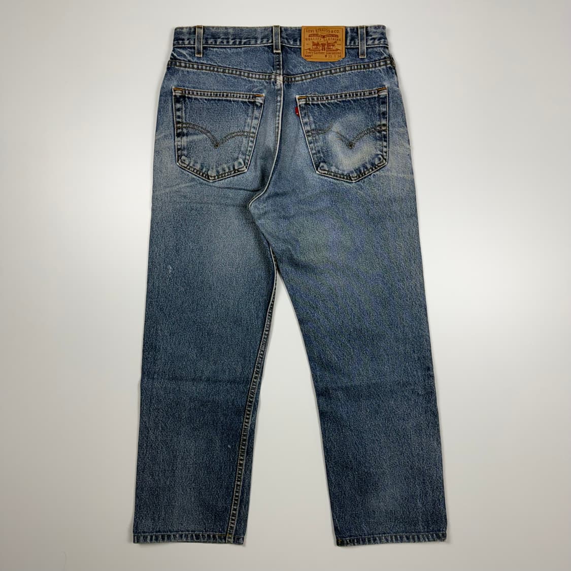 (32) 00s USA Made 리바이스 505 데님 팬츠 상품이미지2