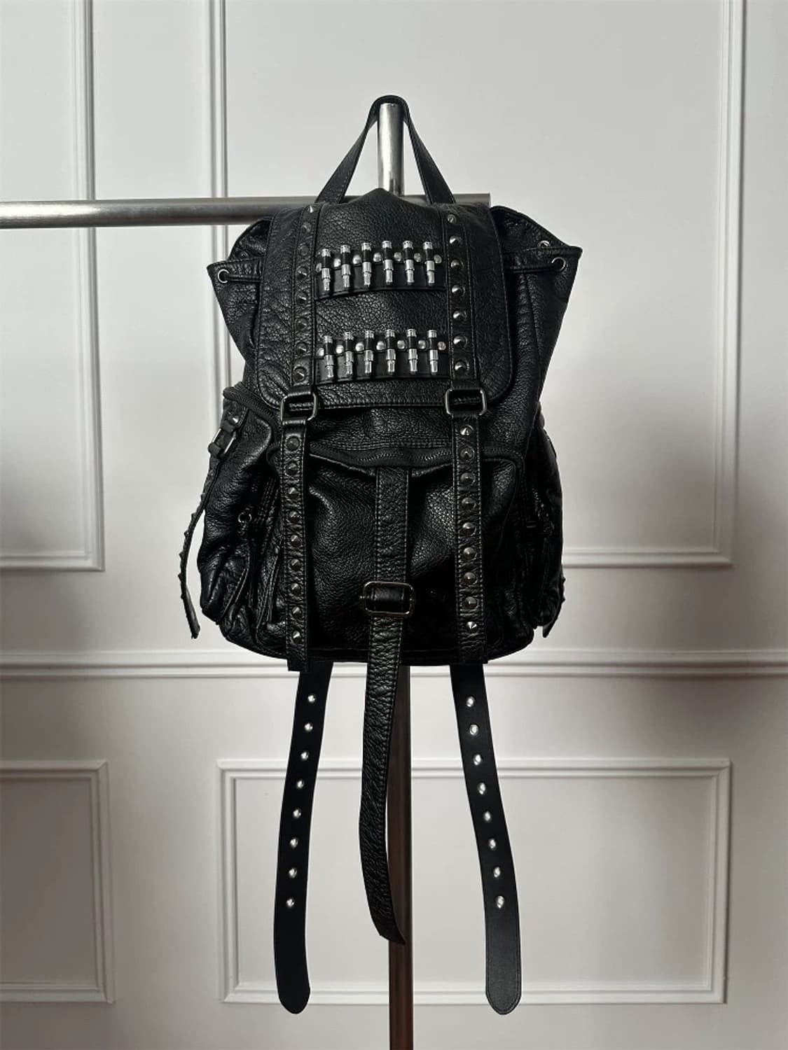 Opium Bullet Leather Backpack 상품이미지1