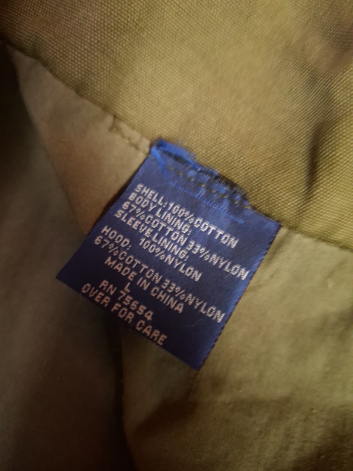 오리지날 아베크롬비 밀리터리 M-65 필드야상 상품이미지4