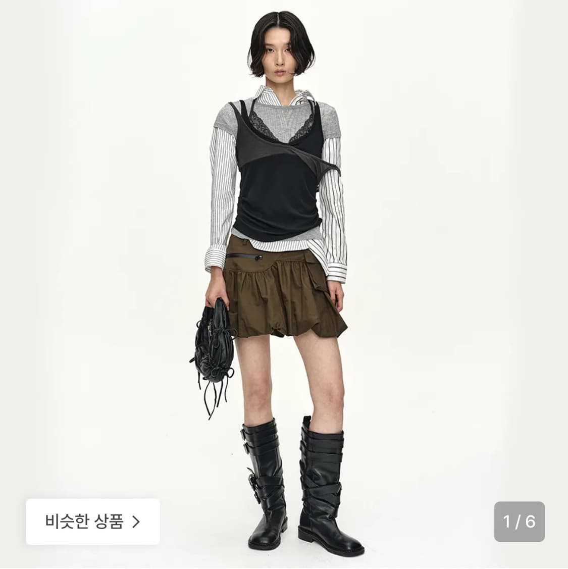 앤더슨벨 LAYERED T-SHIRT (사이즈S) 상품이미지2