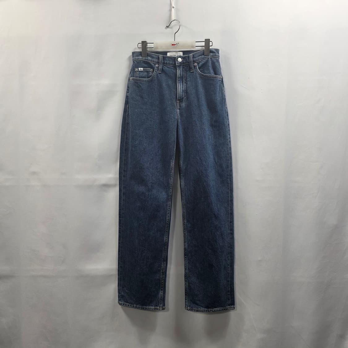 1136 캘빈클라인 다크 데님 와이드 청바지 26 상품이미지1
