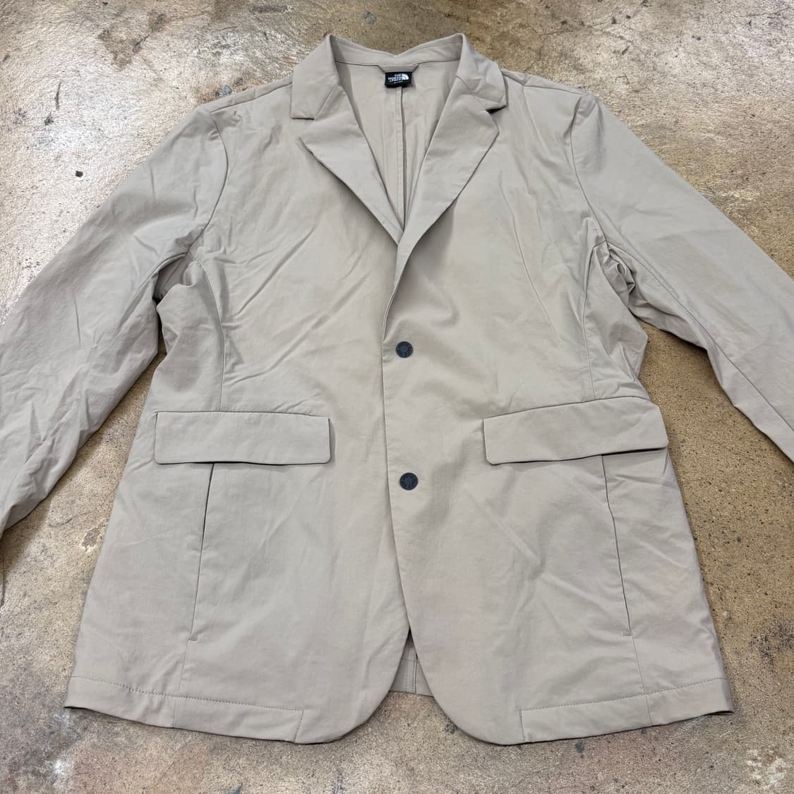 [정품/M] 노스페이스 베이지색 블레이저 자켓 b14 상품이미지3