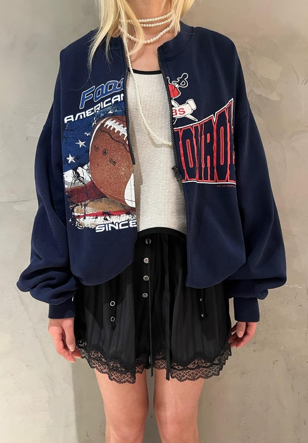 스탠드얼론 파자마 레이스 숏츠 상품이미지3