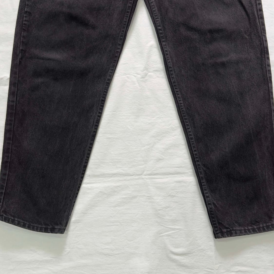 90s 리바이스 550 흑청 데님팬츠 W38 L30 상품이미지3