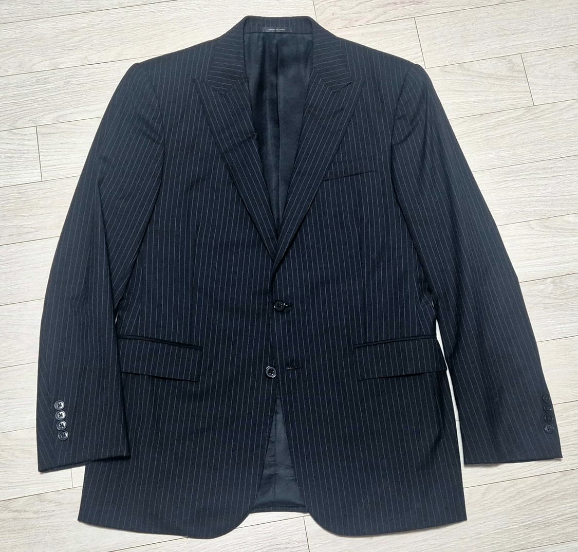 랄프로렌 블랙라벨 블랙 핀스트라이프 수트 상품이미지1