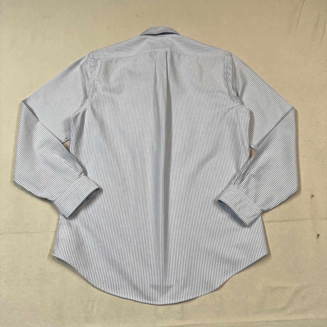 M) 폴로 랄프로렌 클래식핏 하늘색 스트라이프 옥스포드 셔츠 상품이미지5