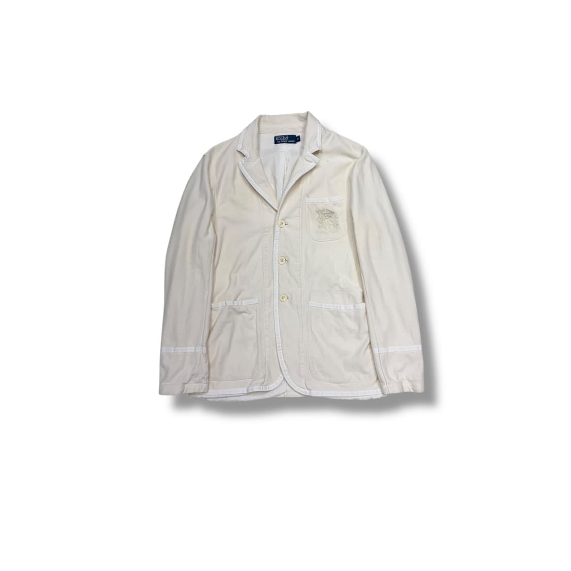 [M] 폴로 린넨 파이핑 자켓 상품이미지2