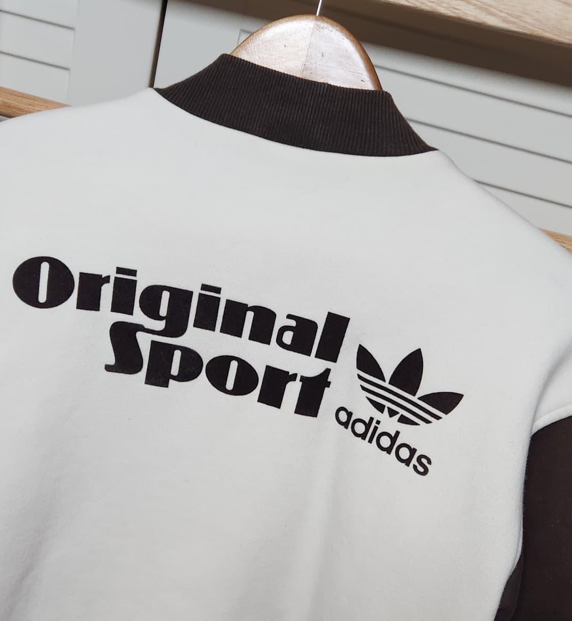 대장 아디다스 삼선 코튼 바시티 점퍼 자켓 져지 상품이미지7