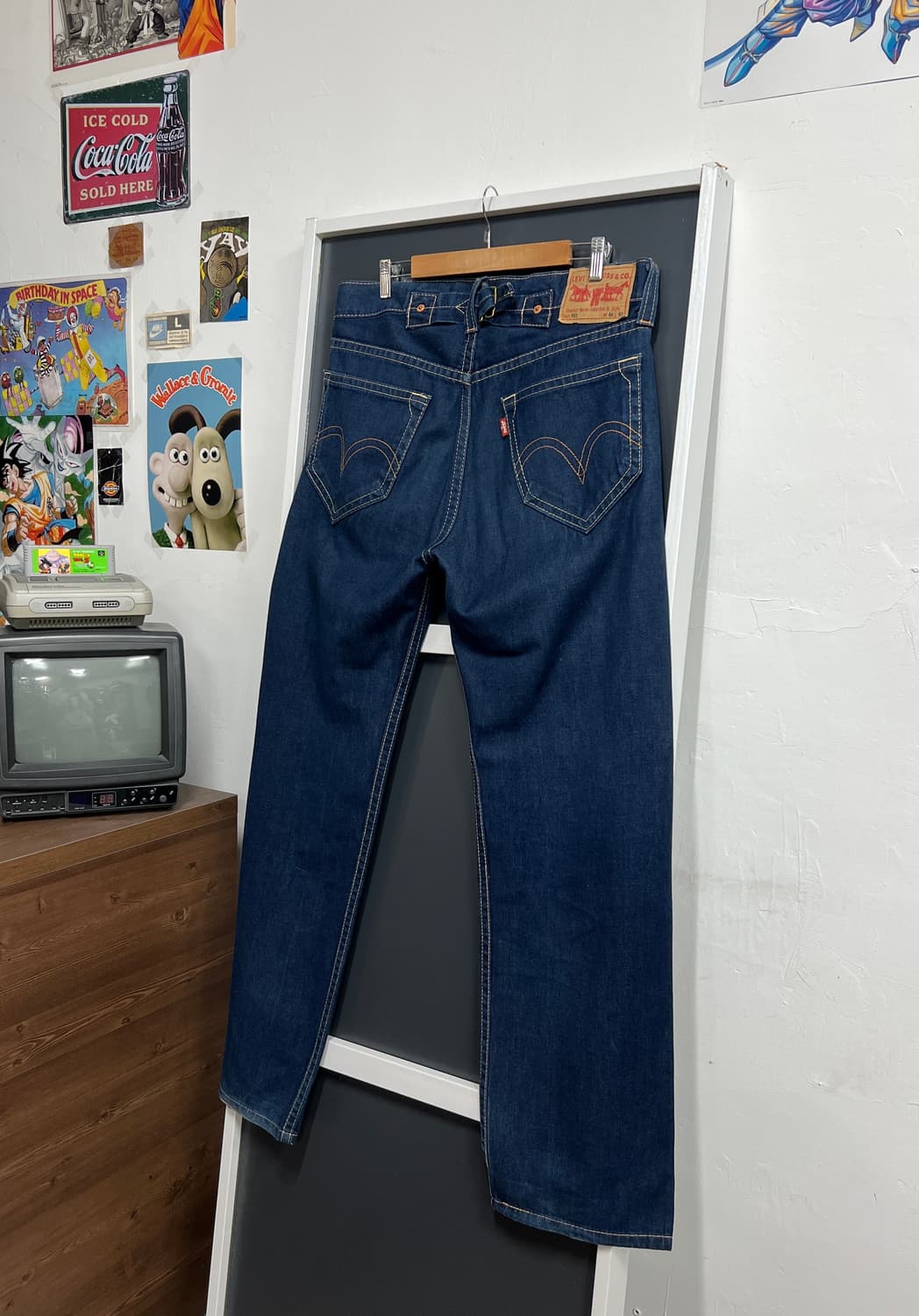 Levis Type1 902 리바이스 와이드핏 인디고 데님 팬츠 상품이미지1