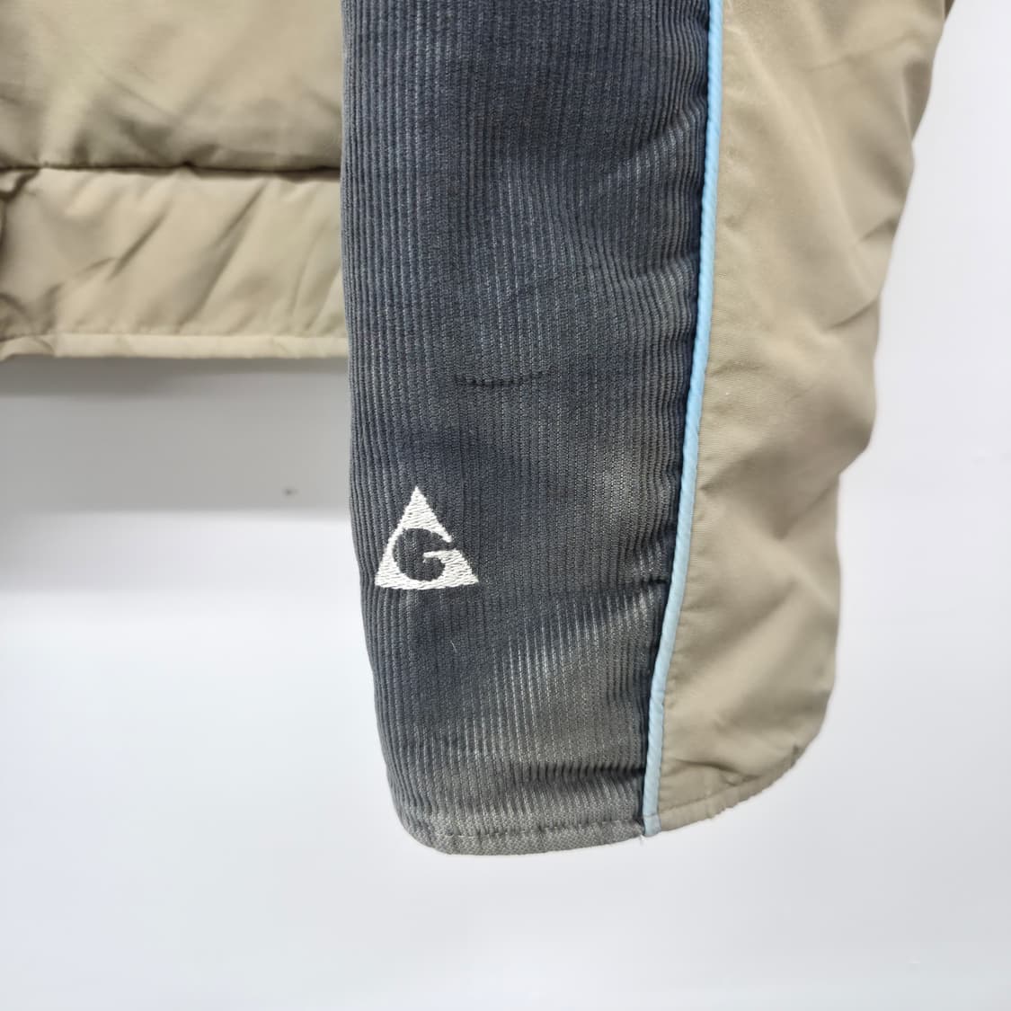 게리 블랙/베이지 패딩 점퍼 남성 XL 상품이미지3