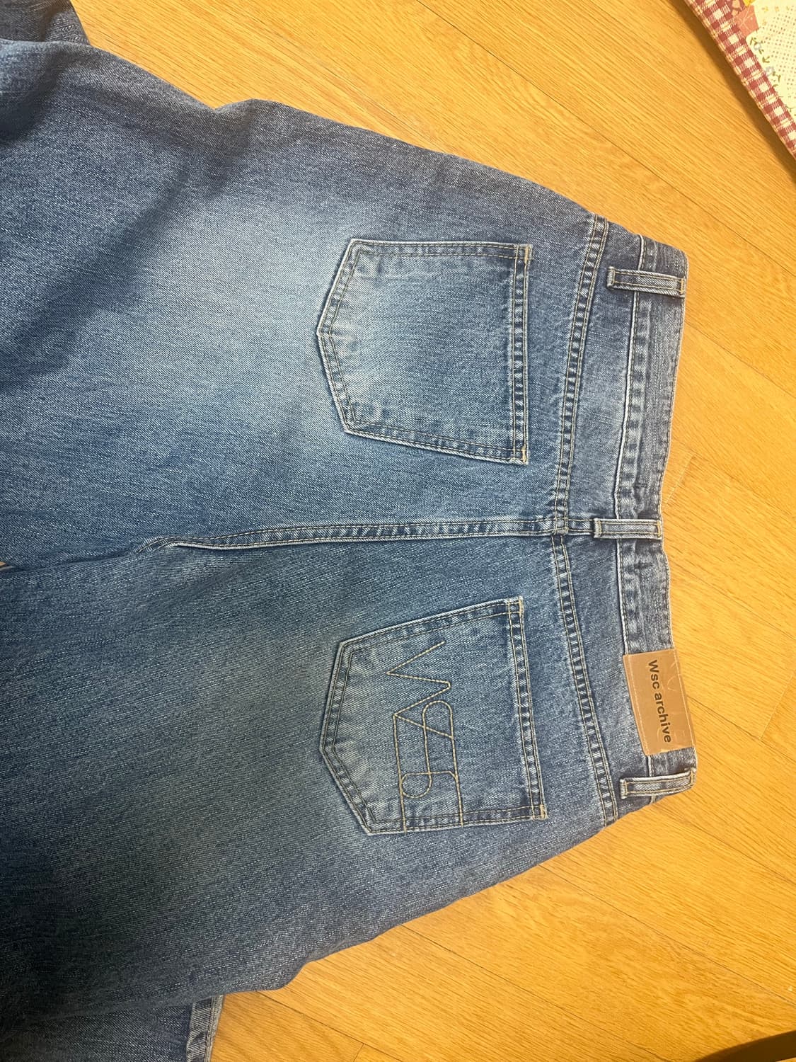 wsc 아카이브 데님 워시드 진 2사이즈 상품이미지4