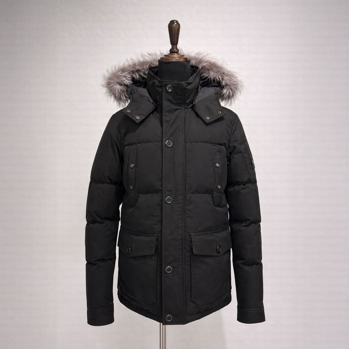 Moose Knuckles 퍼 후드 다운 파카 상품이미지1