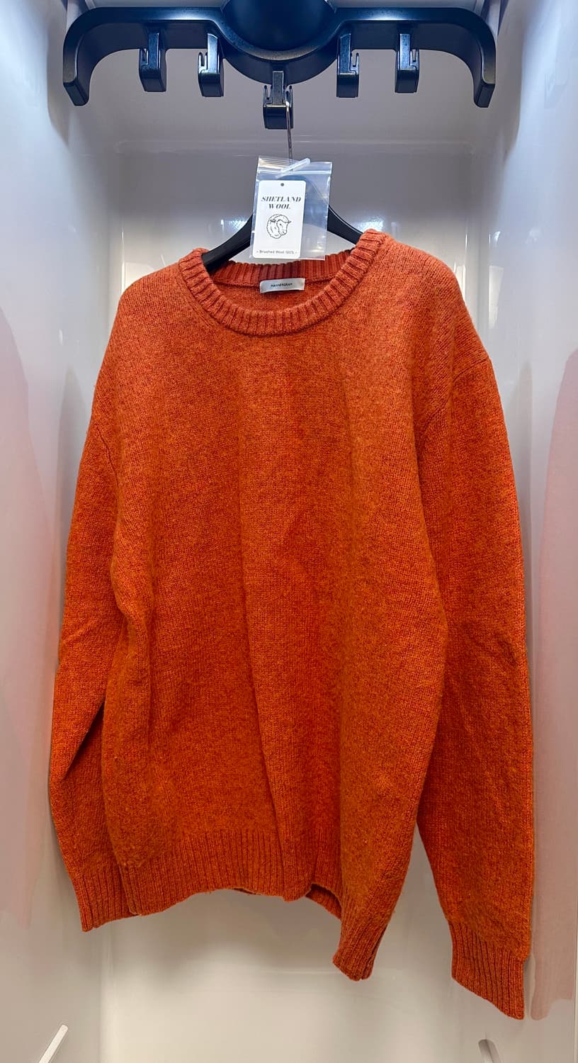 쉐기독 셔틀랜드 울100 니트 xl 상품이미지2