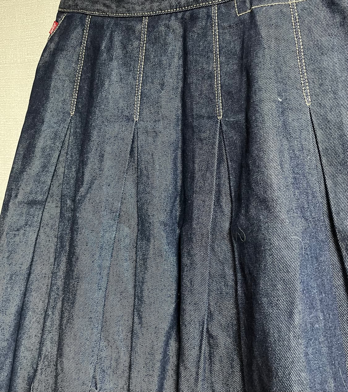 리바이스 생지 데님 A라인 치마 스커트  상품이미지6