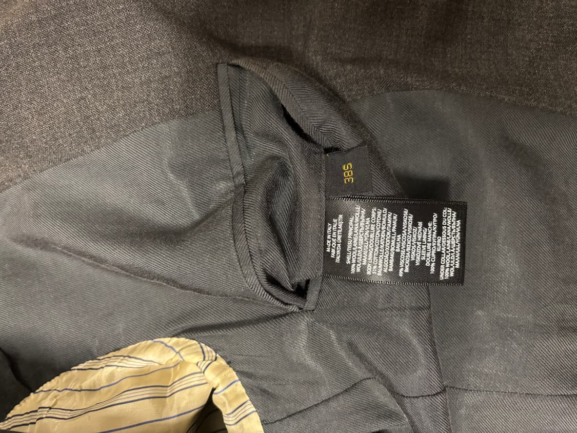 [38S/30] RRL 3피스 울수트 자켓 차콜 상품이미지10