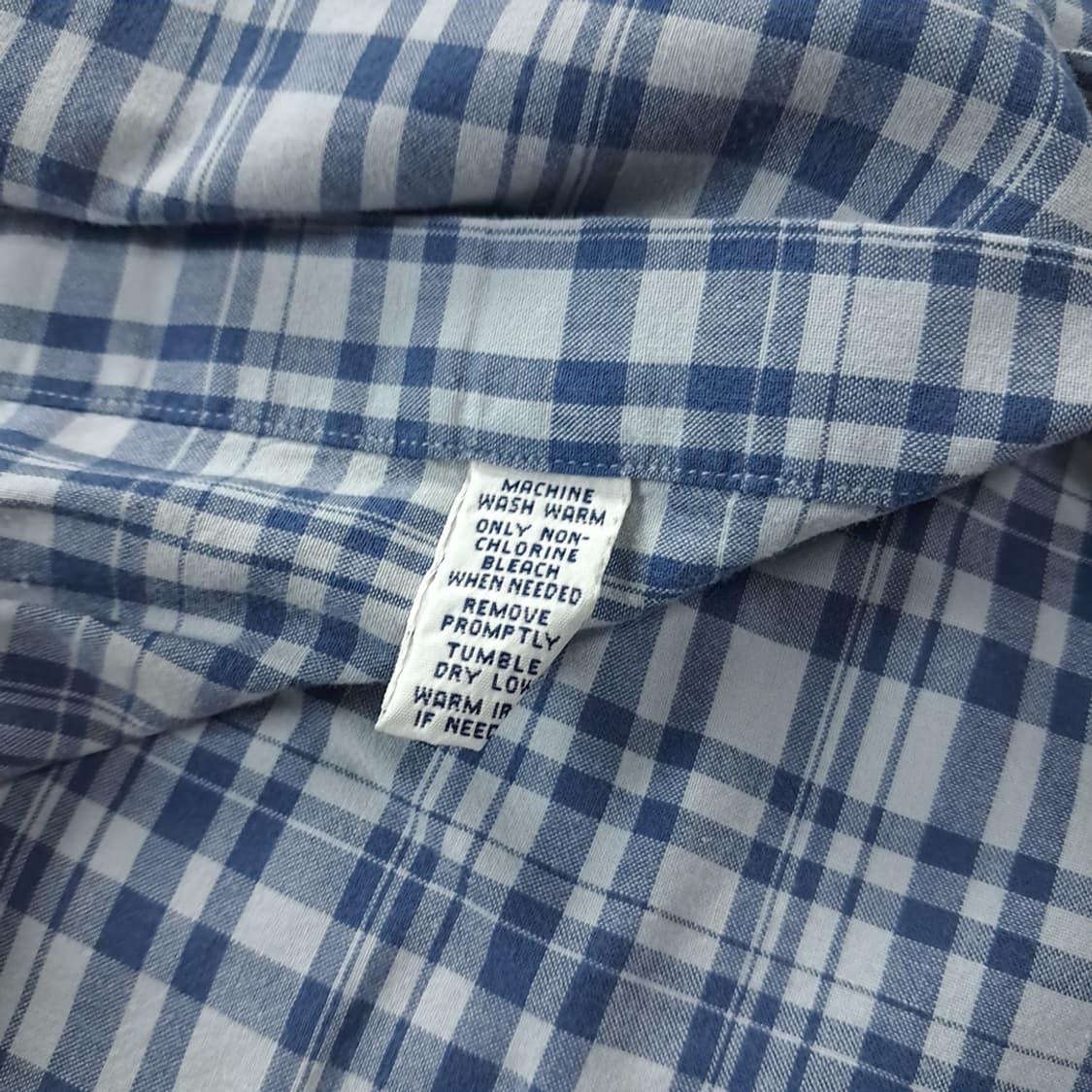 CK557 2XL 폴로 90s 웨스턴체크 블루 셔츠 남방 상품이미지6