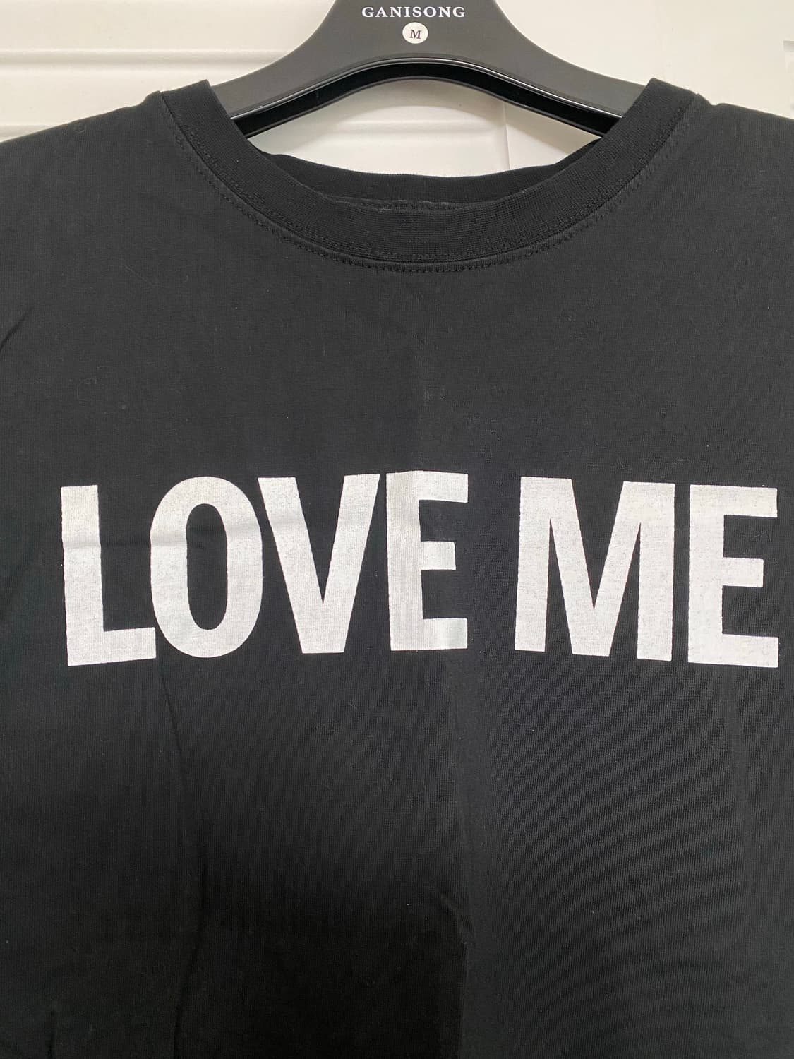 톰스벌스데이 러브미 티셔츠 블랙 2사이즈 상품이미지3