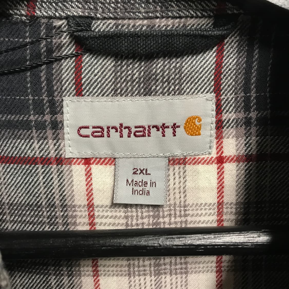 칼하트 워크 셔츠 자켓 블랙 2XL 상품이미지5