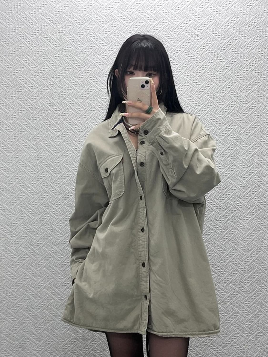 리바이스 빈티지 컨트리 트러커 양털 쉐르파 셔츠 XXL C09771 상품이미지2